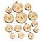 Kawaii Cute Horrified Scared Face Mini Wood Shape Charms Jewelry DIY Craft